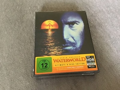 Waterworld-4K UHD+Blu ray-6 Disc Special Edition-CD-Poster-Artcards-Booklet''