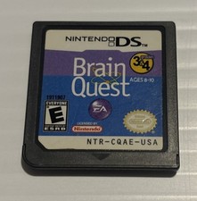 Brain Quest Grades 3  4 Nintendo DS, 2008 Game Cartridge Only