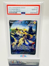 2021 POKEMON SWORD & SHIELD CHILLING REIGN #166 FULL ART/ZERAORA V PSA 10 on eBay