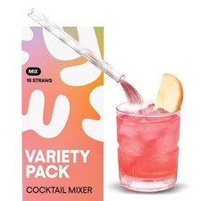Craft Cocktail & Mocktail Mixer, Variety Pack, Low Calorie Drink Mix with Ele...