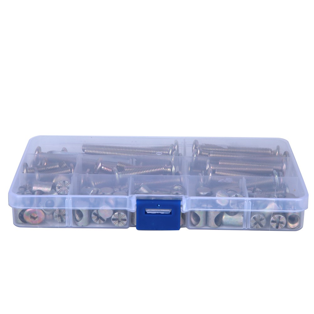 50pcs Zinc Plated Connecting Bolts For Furniture Assembly Recommended