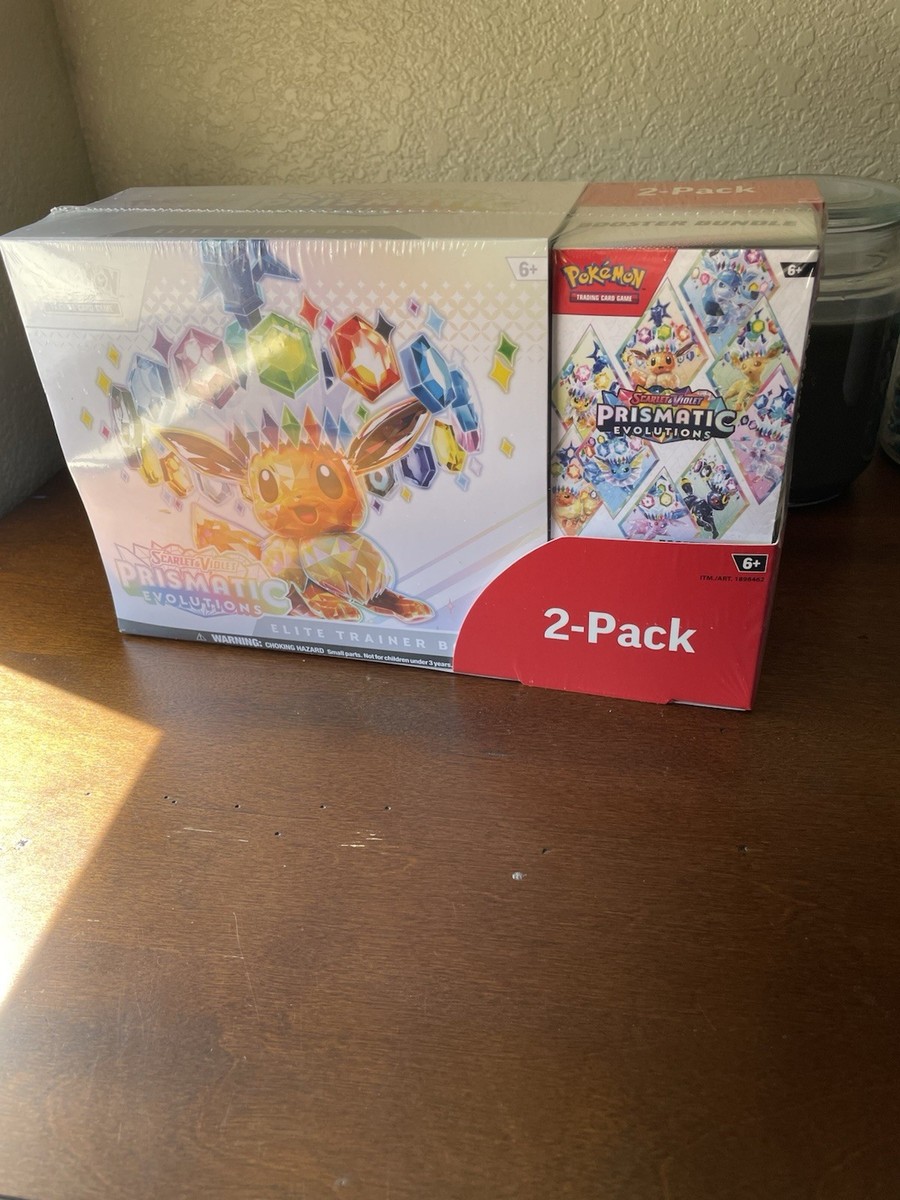Pokemon Prismatic Evolutions Elite Trainer Box & Booster