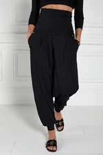 Holland Cooper Black Harem Pants