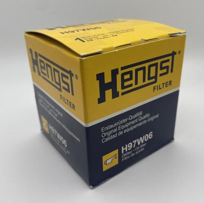 Hengst Engine Oil Filter H97W06 -Nissan, Infiniti, Mazda, Subaru -Various Models