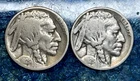 ~~   1925-P  &  1925-S  INDIAN HEAD BUFFALO NICKELS  5C  US TYPE  ~~