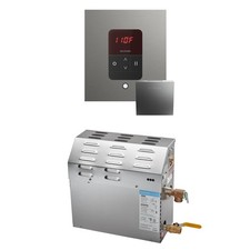 Mr Steam R06C10BK0000 Ms Itempo Square Package 6 kW 6000 W - Silver