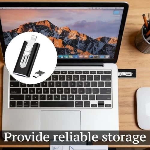 Flash Drive, 1 Pcs 2T Photo Stick 4-in-1 USB Stick USB Memory Stick for.......