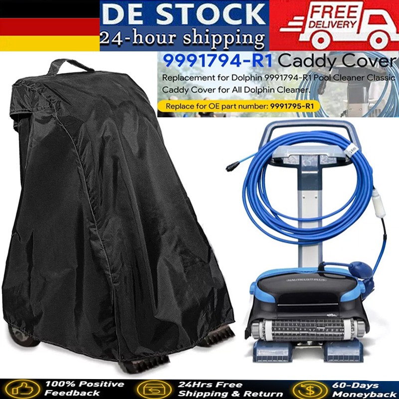 9991794-R1 Cubierta de Caddy para Dolphin Universal Caddy y Robot Limpiador de Piscina