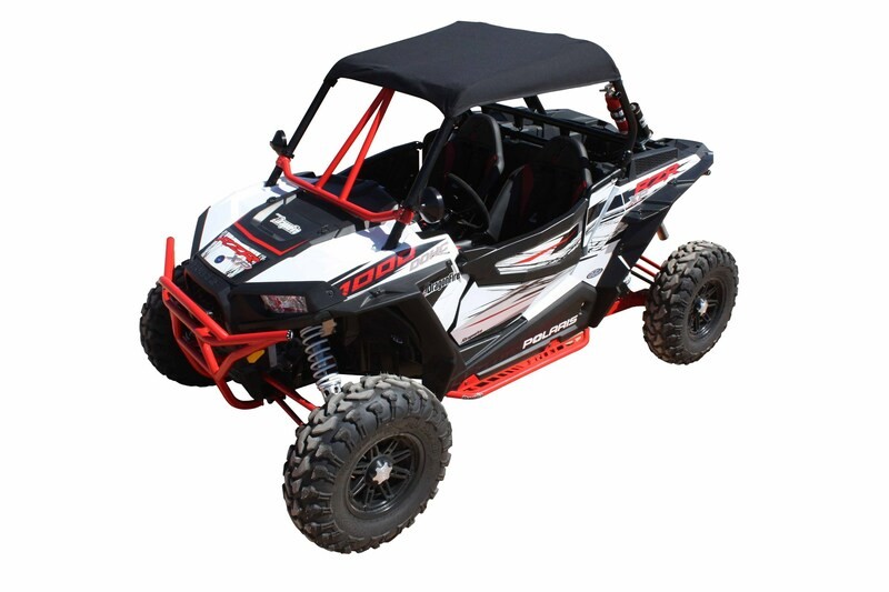 Toit en toile noire Dragonfire pour Polaris RZR 1000 XP UTV