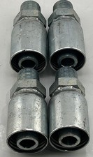 (4) MP-1/2-08 1/2 MNPT Hydraulic Hose Fitting *Made in USA* HY/U Style