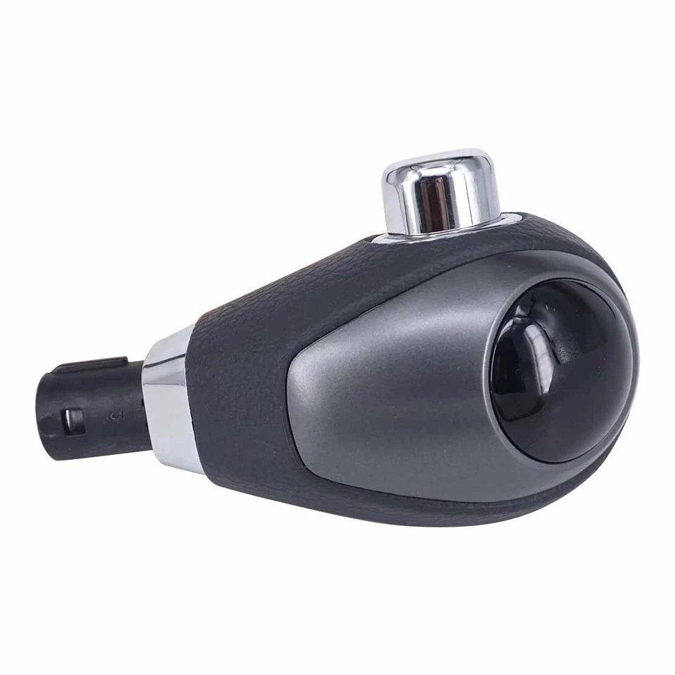 1x Perilla de cambio de marchas automática de cuero genuino para automóvil apta para Kia Forte Koup Soul Foto 2 de 4