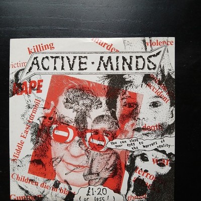 ACTIVE MINDS You Can Close Your Eyes To The Horrors Of Reality 7'' Punk Hardcore