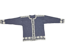 Vintage Original  Norway Pullover Jäckchen mit Hakenverschluss Gr.M