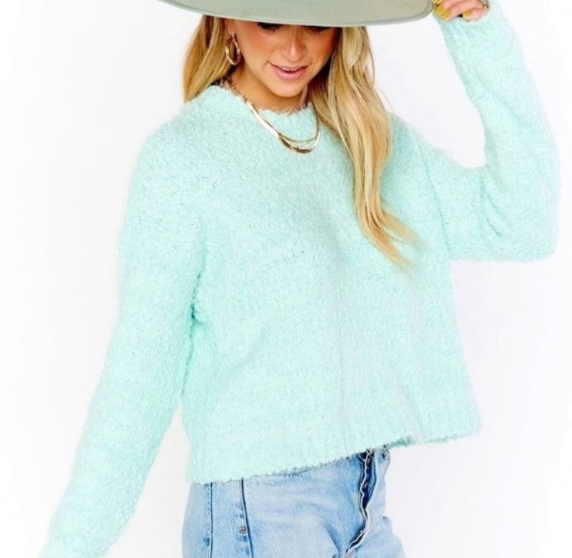 Show Me Your Mumu Oversized Knobby Pullover Sweater Size Small