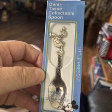 DONALD DUCK Demi- Tasse Collectable Baby Spoon Little Present Disney Made in USA