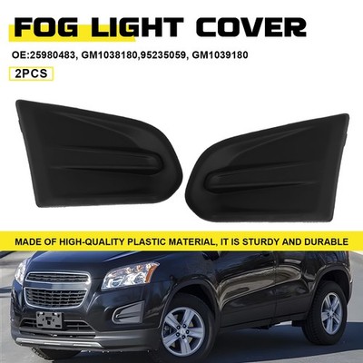 Left+Right Side Fog Light Cover GM1038180 New Fits CHEVROLET TRAX 13-16