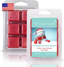 Frosty'S Snow Balls - Winter Twig & Berries Scented Wax Melt - 1 Pack - 2 Ounces