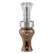 ECHO CALLS Hunting Diamonwood Timber Double Reed Natural Duck Game Call (77754)