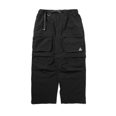 Nike ACG Smith Summit Cargo Pants Convert into Shorts Black 2025