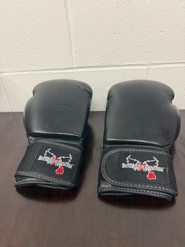 Guantes I Love Kickboxing 12 OZ Negros MMA Estilo Boxeo Adulto-Artes Marciales Unisex - Imagen 5 de 8