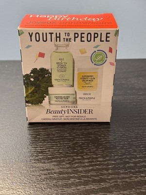 Youth To The People Sephora Beauty Insider Birthday Gift Set, New in box
