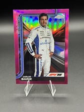 2025 Topps Chrome Formula 1 - F1 Drivers Carlos Sainz Jr. #18 Pink Refractor...
