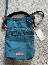 NWT ATHLETA Crest Convertible Crossbody-Coastal Teal New Purse Bag Messenger