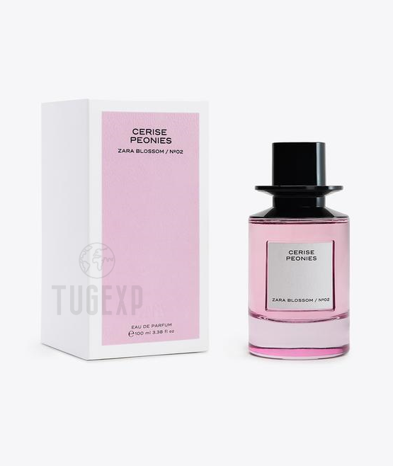 ZARA Cerise Peonies 100ml EDP Woman Eau de Parfum Fragrance New