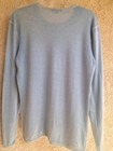 $498 Millionaire (100%) Cashmere John Varvatos XL Sweater Blue Color Very Good — photo 3