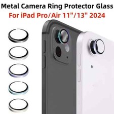 Alloy Camera AR Glass Protector For Apple iPad Pro Air 11/13" 2024 Lens Ring Cap