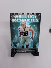 Luke Schoonmaker RC White Hot Rookies 2023 Panini Donruss #WHR-9 Rookie Card . rookie card picture