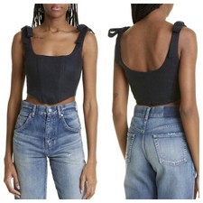 Farm Rio Corset Linen Tank
