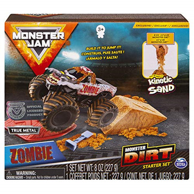 monster dirt kinetic sand