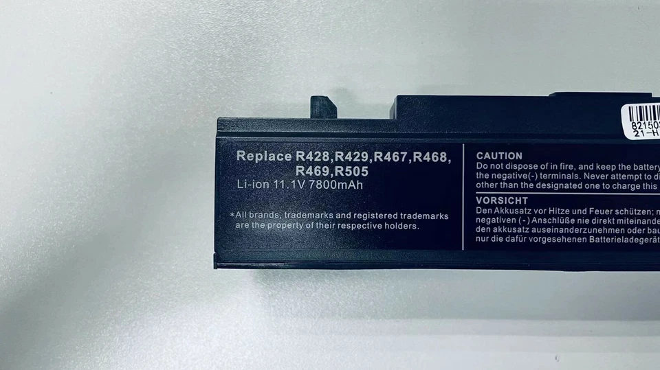 7800mah Akku für Samsung AA-PB9NS6B PL9NC6W NP350V5C 355V5C np300v5a NP550P7C - Bild 4 von 4