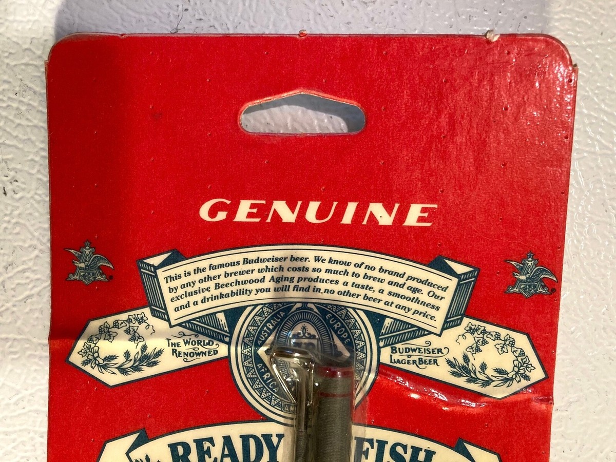 ジョンソン　バドワイザーロッド Budweiser Beer 1995 Johnson Fishing Bud Fishing Pole Rod