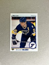 1990-91 Upper Deck Mike Lalor St. Louis Blues #40