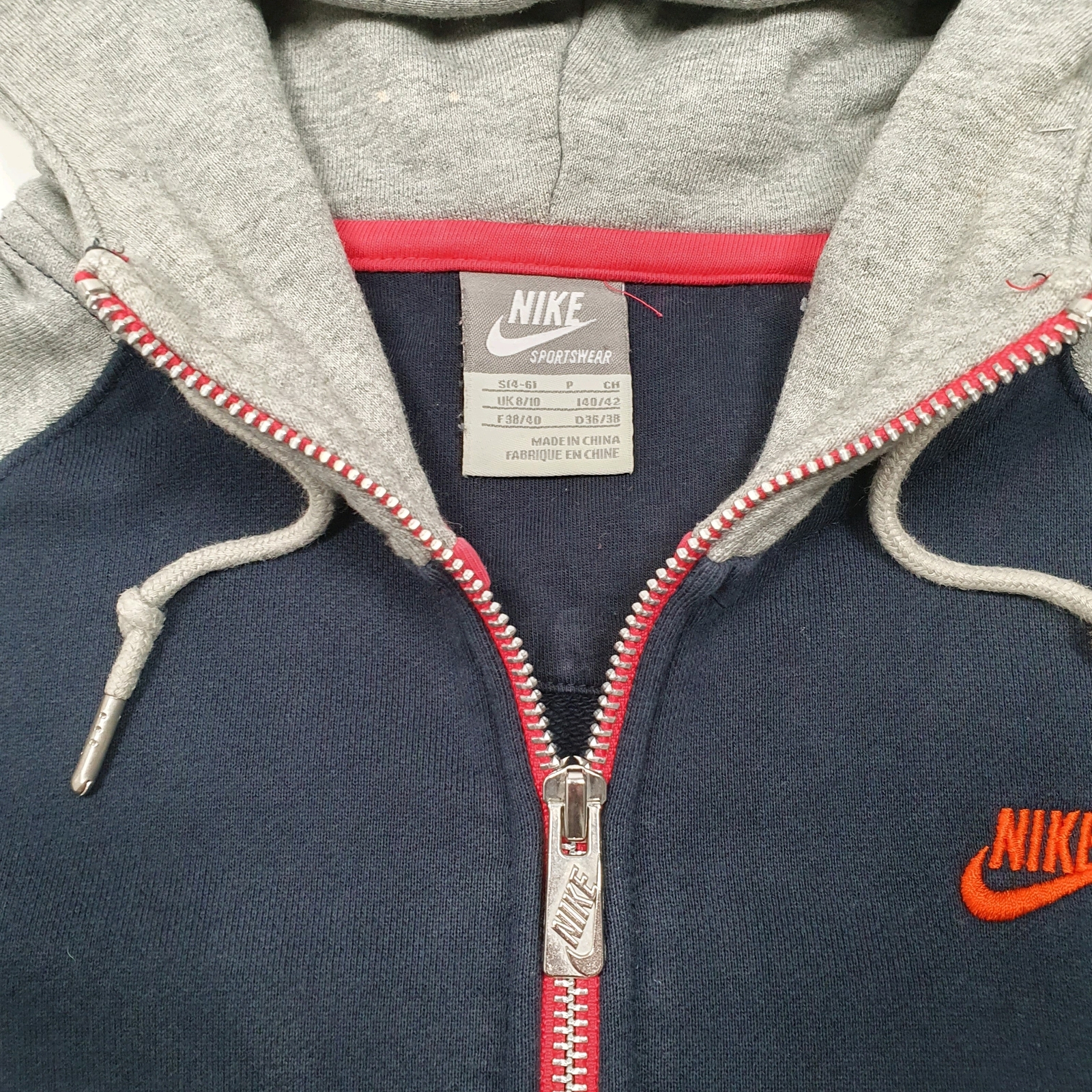 NIKE Hoodie Cotton Jumper Sweatshirt Womens 8 image 2