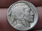 1918 D Buffalo Nickel 5 Cent Piece- Denver, VG/Fine Details
