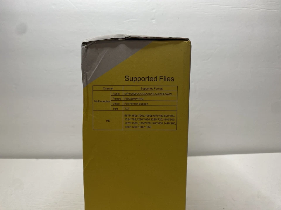 Super Compact Portable Mini LED Portable Projector - Image 2 of 3