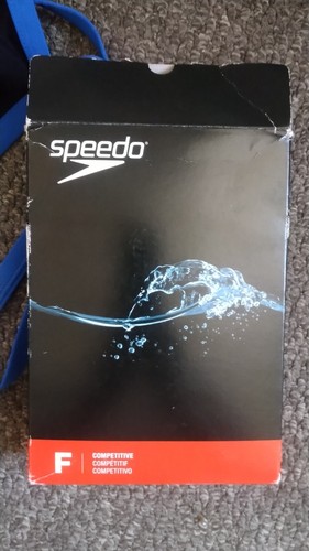 Speedo Endurance Plus Size 6/32 Womens Black Blue Swimsuit Swim Costume - Picture 4 of 5