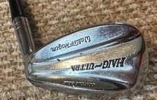 VINTAGE WALTER HAGEN HAIG ULTRA SAND IRON FLUID FEEL BLACK BUTTON CONTOUR SOLE