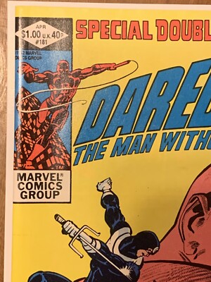 Daredevil #181 Death Of Elektra KEY VF/NM 9.0 High Grade GEM