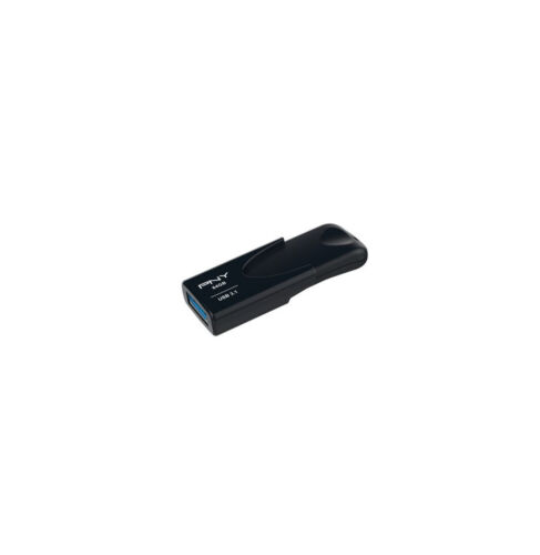 FLASH DRIVE PNY USB 3.0/3.1 64GB  "ATTACHE 4" - FD64GATT431KK-EF - Foto 1 di 1