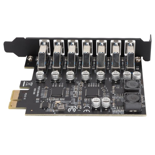 7 Port PCIE Expansion Card PCIE To USB3.2 Expansion Card 5Gbps High - Picture 4 of 12