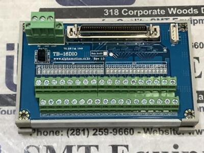 Alpha Motion Controller PCB - TB-16DIO w/Warranty