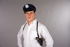 Schulterhalfter Pistolenhalfter Halfter Polizei Zubehör Karneval Fasching