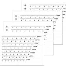 4pcs Harmonic Balancer Timing Tape for Engines, 5.25" to 8.00" Dia Precision Adh