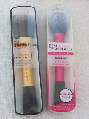 Real Techniques Blush Brush & Powder Brush Sam & Nic Makeup Tool