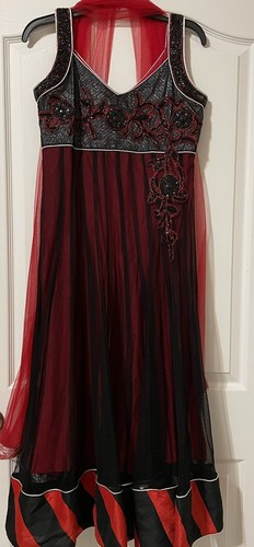 Indian party wear Bollywood Salwar Kameez Anarkali 3 Pc. Size 36