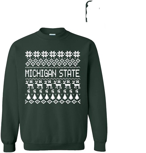 Vintage 1950s Michigan State Champion Medium Wool Sweater